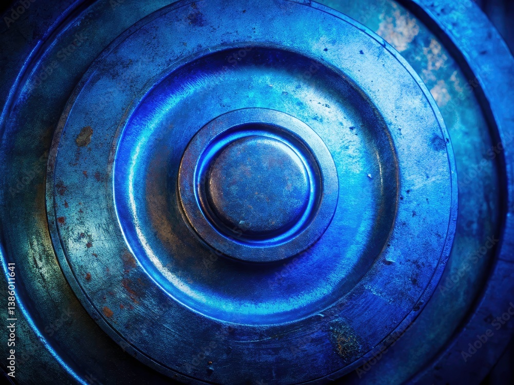 Brushed Metal Blue Texture - Industrial Photography Background Stock Image Brushed Metal Blue Texture - Industrial Photography Background Stock Image