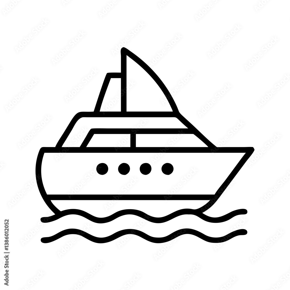 Find the perfect yacht boat vector icon for your next sailing adventure or nautical design project today online Find the perfect yacht boat vector icon for your next sailing adventure or nautical design project today online