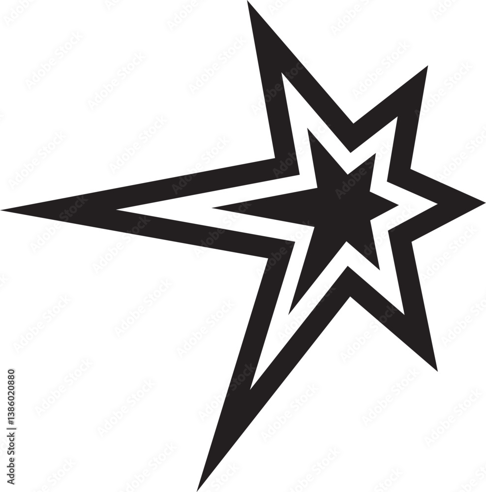 Fototapeta premium Y2K Shapes Vector