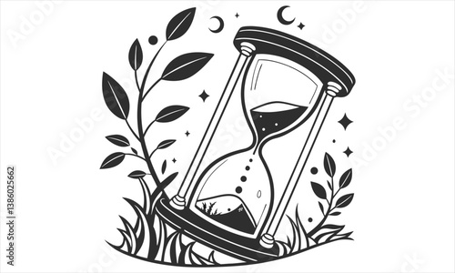 vector illustration of a floral background