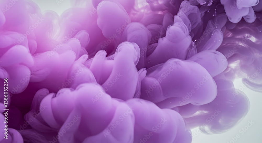 Obraz premium Amethyst Dreamscape AI Generated