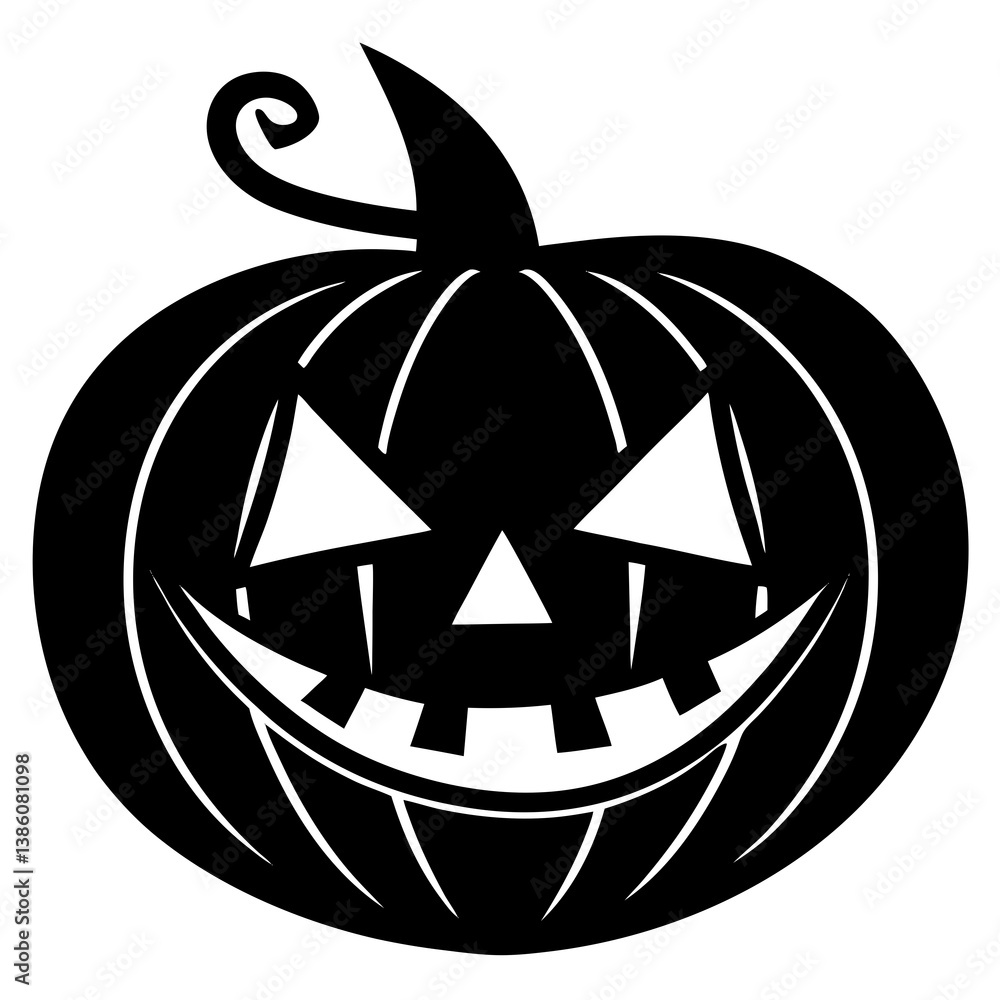 A fun and spooky Halloween pumpkin silhouette set with multiple expressions. Great for DIY printable. A fun and spooky Halloween pumpkin silhouette set with multiple expressions. Great for DIY printable.