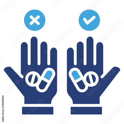 Placebo Effect Two Color Icon