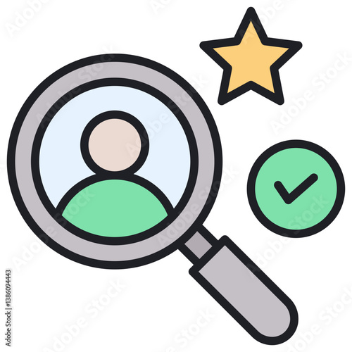 Prospect Lineal Color Icon