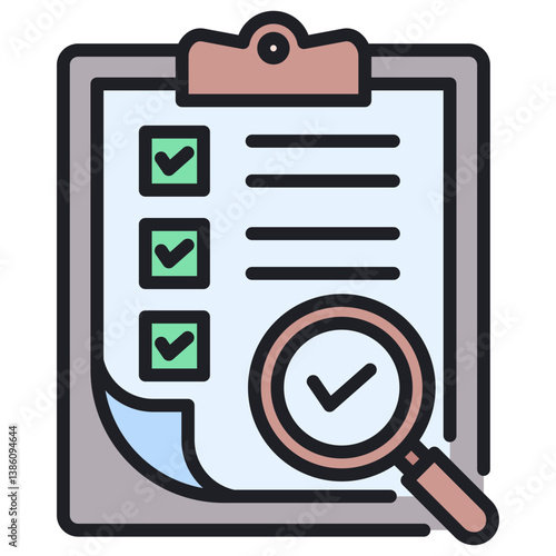Validity Lineal Color Icon