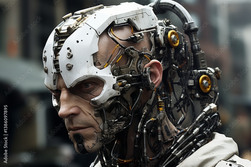 Fototapeta premium Doctors Cyborg.