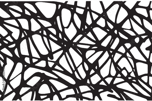 Abstract geometric pattern, texture. Random, chaotic pattern element

