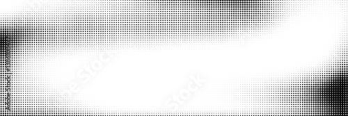 Halftone background vector, abstract backdrop design with two tone pattern and copy space for edit your content	