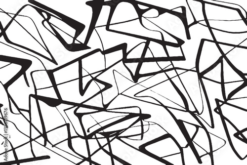 Brush stroke pattern. Watercolor.
