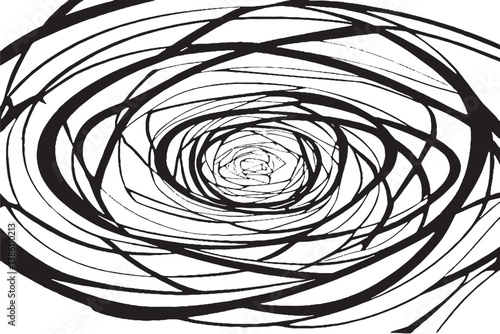 Abstract geometric pattern, texture. Random, chaotic pattern element
