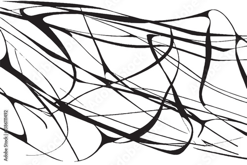 Abstract geometric pattern, texture. Random, chaotic pattern element
