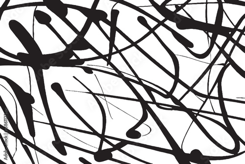 Abstract geometric pattern, texture. Random, chaotic pattern element
