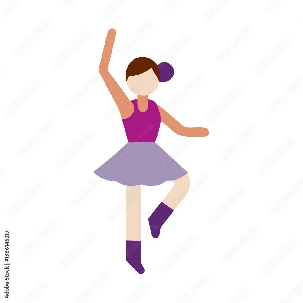 Dynamic Dancer Icon for Performing Arts Dynamic Dancer Icon for Performing Arts