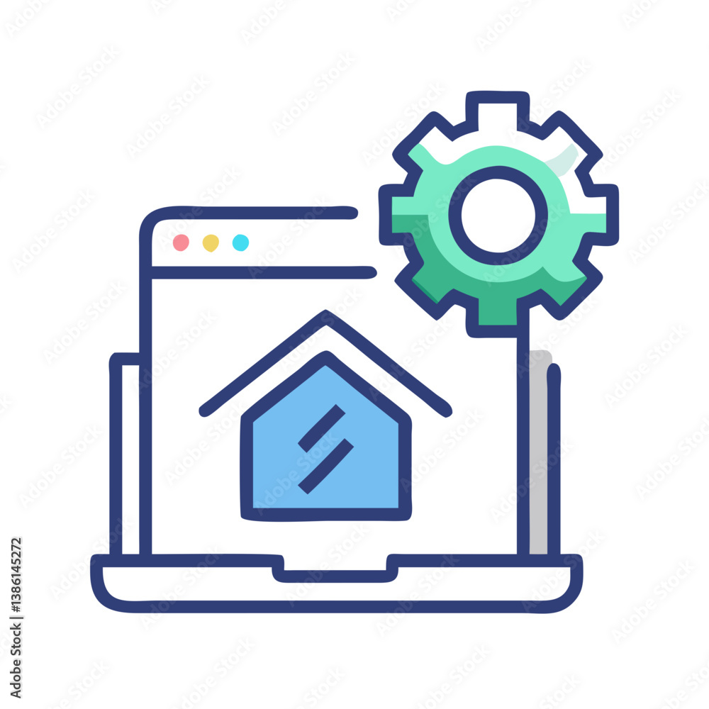 Innovative Development Icon for Industry Innovative Development Icon for Industry