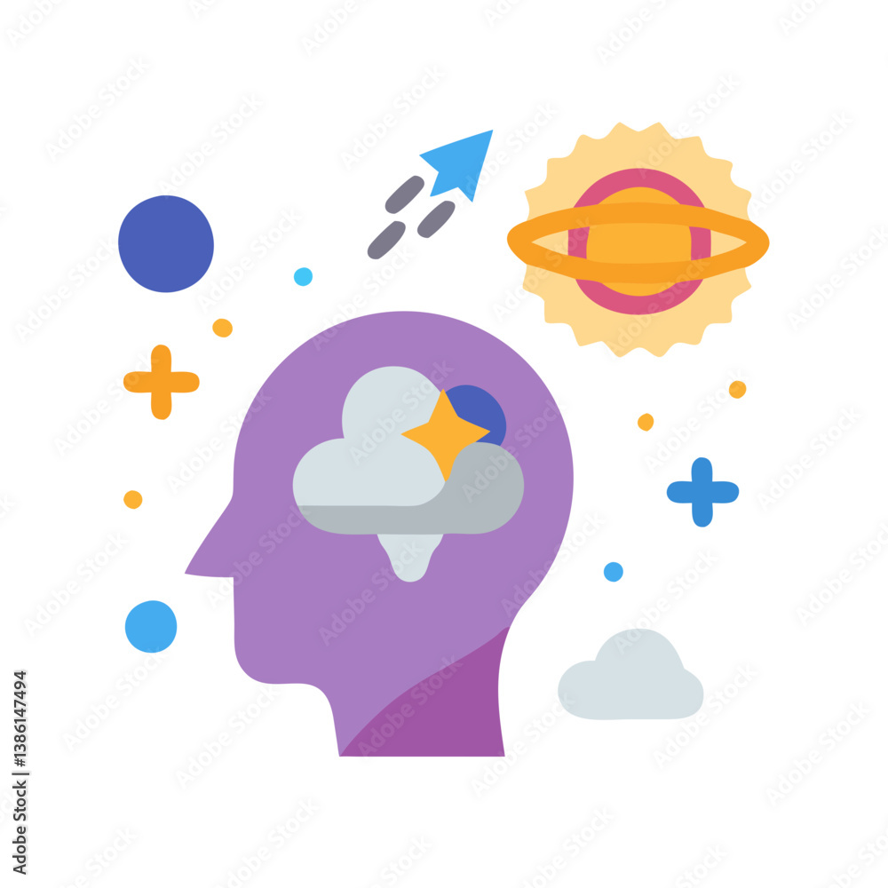 Obraz premium Whimsical Imagination Icon for Fun Designs