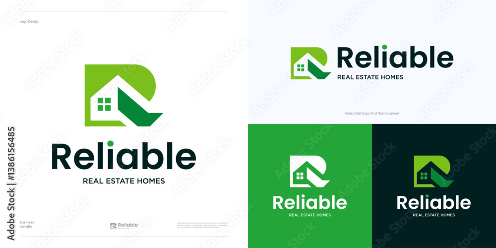 Modern letter R home logo icon design vector, Initial R house symbol for real estate, architecture, property, agency, building construction, residential, interior furniture sign and brand identity. Modern letter R home logo icon design vector, Initial R house symbol for real estate, architecture, property, agency, building construction, residential, interior furniture sign and brand identity.