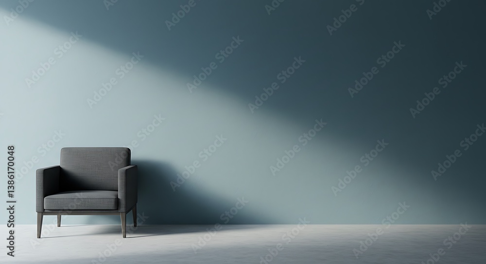 Fototapeta premium Quietude and Light AI Generated