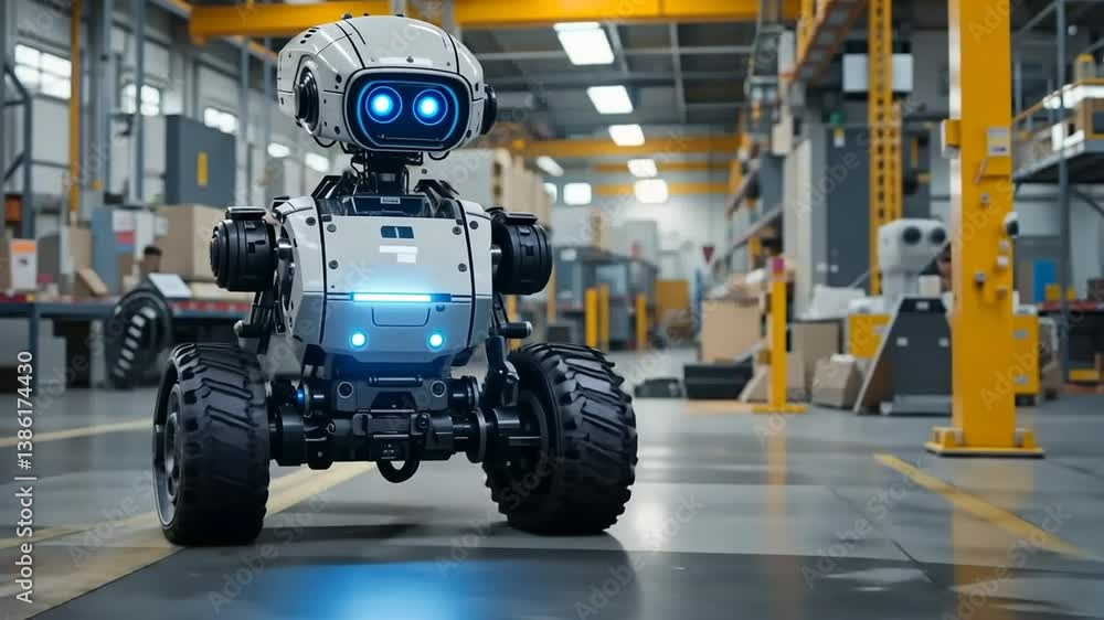 Robots in an Assembly Line Robots in an Assembly Line