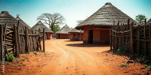 Masai Village Entrance, Kenya - Authentic African Culture