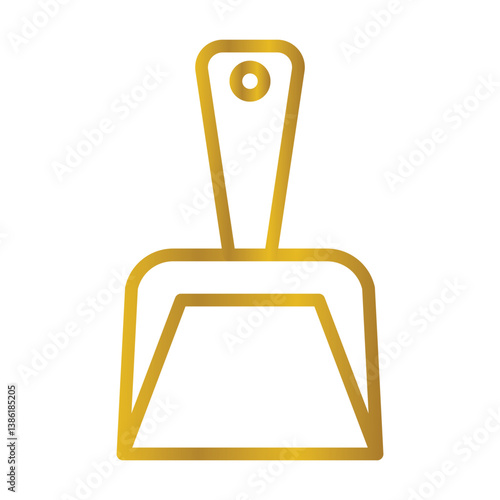 Dustpan vector, pixel perfect, illustrator file 
