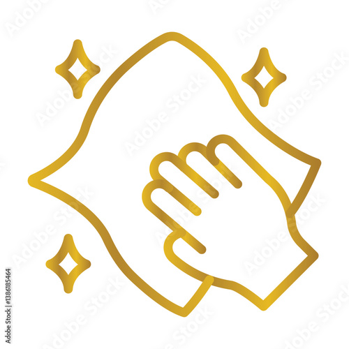 Hand clean vector, pixel perfect, illustrator file 
