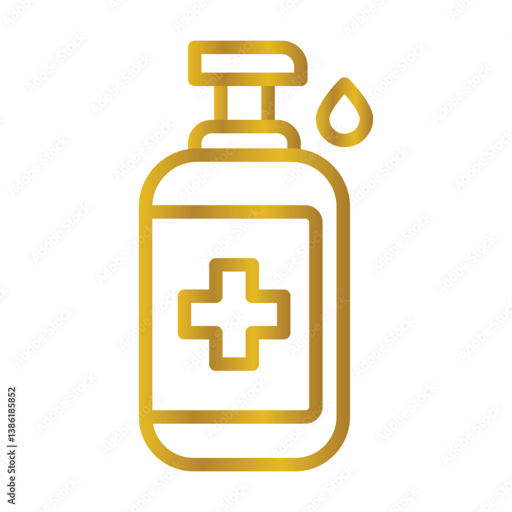 Obraz premium Liquid soap vector, pixel perfect, illustrator file