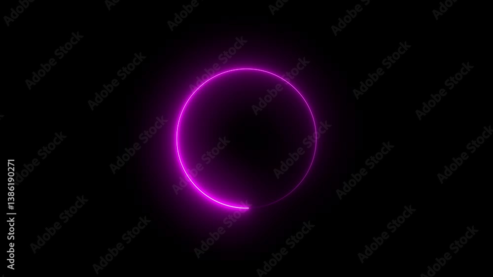 Neon line circle.Blue neon light animated glowing border. Seamless Looping Circle Lightning Neon Energy Frame Background or Border Neon line circle.Blue neon light animated glowing border. Seamless Looping Circle Lightning Neon Energy Frame Background or Border