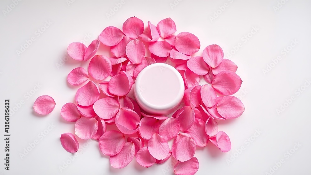 Fototapeta premium Delicate Pink Petals, Soft Focus, Elegant Design