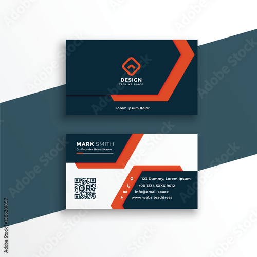  geometric business card design