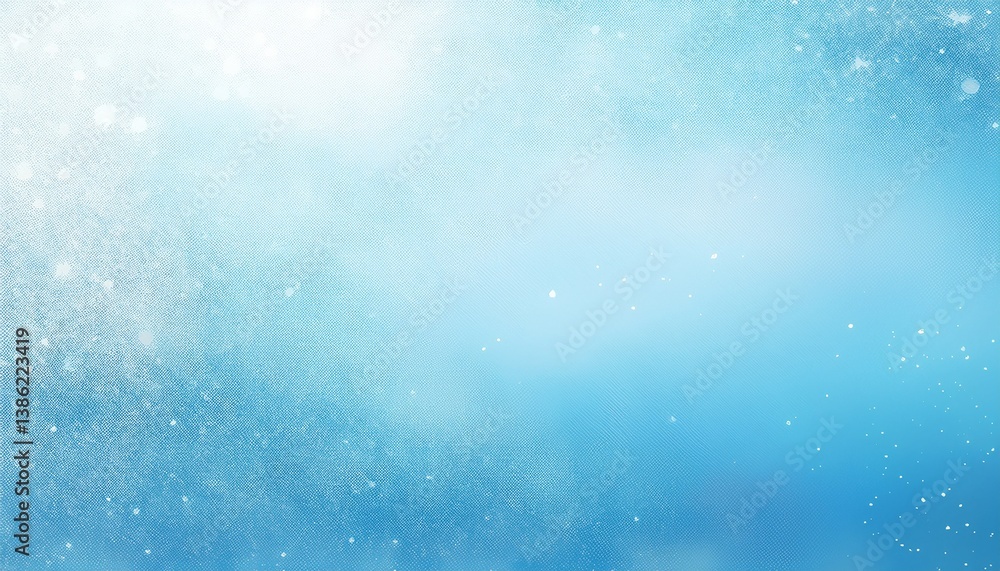 Light pastel soft dusty pale shade. Cornflower blue silver white abstract background. Color gradient ombre. Matte. Grain noise particle dust mesh. Design. Blank. Winter Christmas. Light pastel soft dusty pale shade. Cornflower blue silver white abstract background. Color gradient ombre. Matte. Grain noise particle dust mesh. Design. Blank. Winter Christmas.