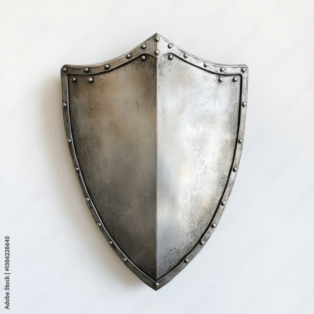 Medieval Shield Detailed Studio Shot Armor for Knights and Display Medieval Shield Detailed Studio Shot Armor for Knights and Display