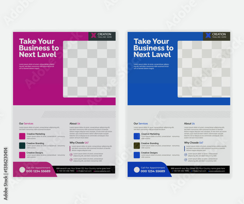 Flyer Design, Take your business to the next level flyer template design print ready.	