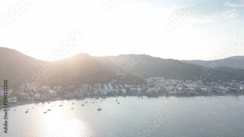 Marmaris, Turkey – Aerial View of Coastal Town and Mediterranean Landscape | 4K Drone Video