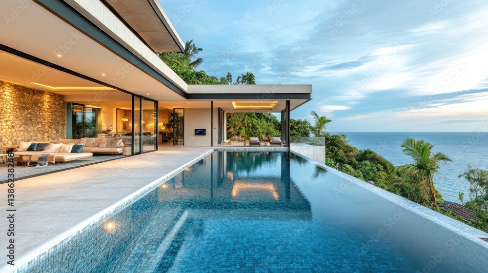 Luxury Cliffside Villa with Infinity Pool and Ocean View Luxury Cliffside Villa with Infinity Pool and Ocean View