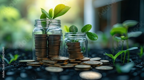 3D Transparent Saving Money with Coins and Wealth Growth Concept --ar 16:9 --style raw --stylize 250 --v 6.1 Job ID: 71834c3c-d189-42fe-82be-4620559e81a1