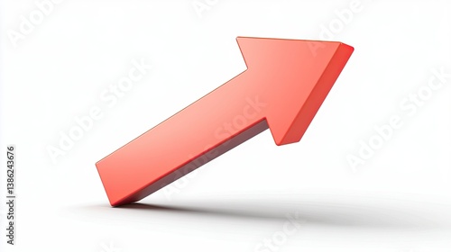 3D Up Arrow Icon for Business Success Concept on Transparent PNG Background --ar 16:9 --style raw --stylize 250 --v 6.1 Job ID: 72f0b79f-dd28-445a-9b95-32ecf759ef72