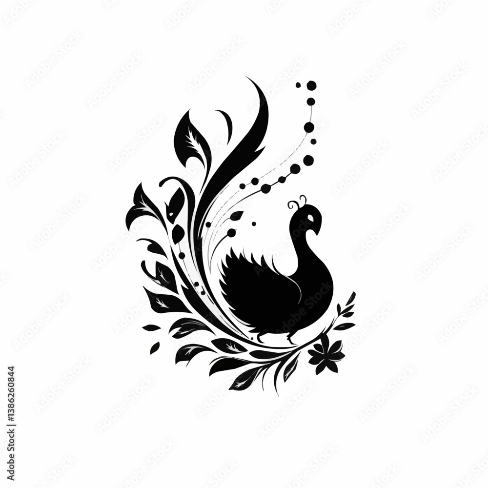 Obraz premium Turkey flower pattern