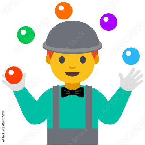 Man Juggling
