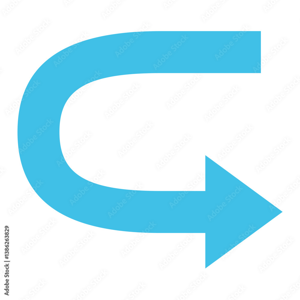 Right Arrow Curving Left
Right Arrow Curving Left
