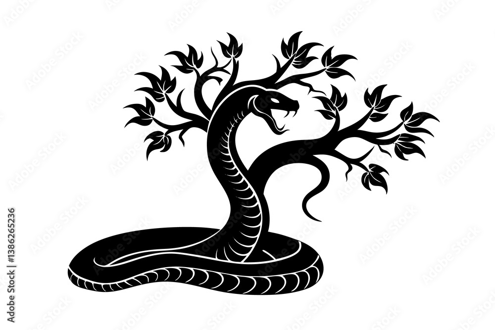 Fototapeta premium black and white dragon