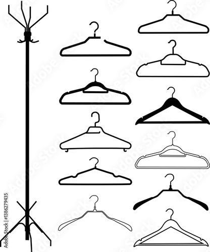 set of hangers