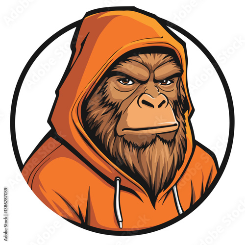 Solitary monkey, warm, spy monkey, patriarch monkey, urban monkey.