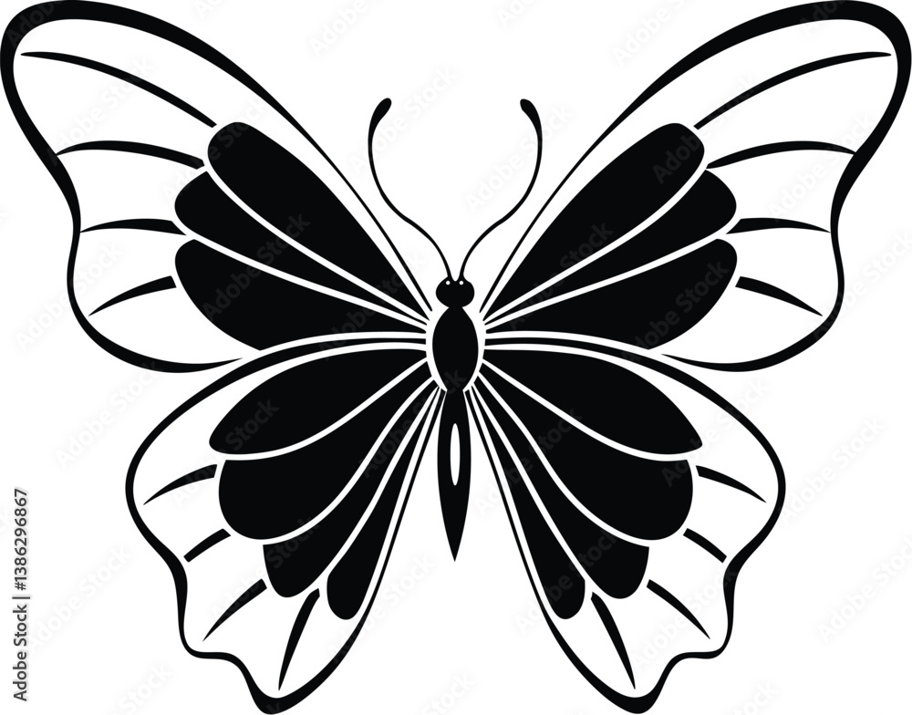 Butterfly silhouette vector Designs 12 Butterfly silhouette vector Designs 12