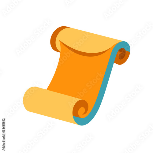 roller brush isolated on white