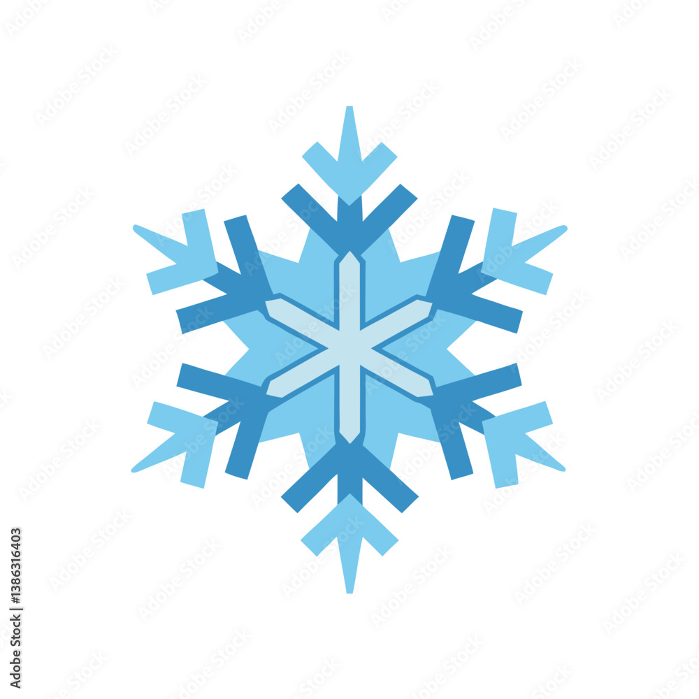 snowflakes on white background snowflakes on white background