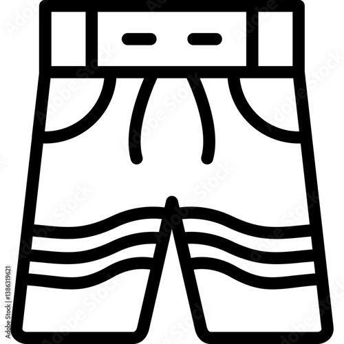 Swim Trunks Icon