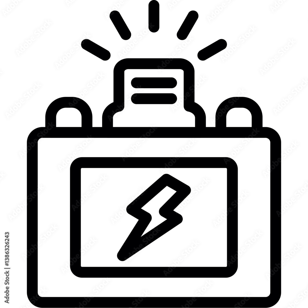 Obraz premium Camera Flash