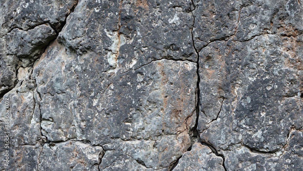 Majestic mountain cliff with deep cracks showcasing the forces of nature and time Power and resilience captured in stunning detail Majestic mountain cliff with deep cracks showcasing the forces of nature and time Power and resilience captured in stunning detail