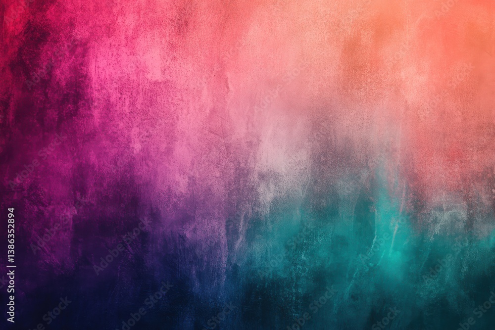Obraz premium Exploring Chromatic Effects with a Textured Overlay for Enhanced Visual Appeal in Digital Art