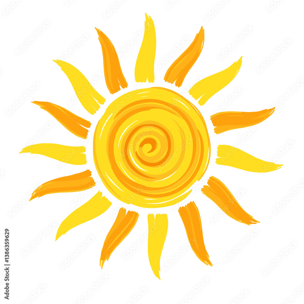 Sunshine Art: A vibrant illustration of a sun, radiating warmth and positivity. Its simple design is perfect for conveying joy and a sense of brightness. Sunshine Art: A vibrant illustration of a sun, radiating warmth and positivity. Its simple design is perfect for conveying joy and a sense of brightness.